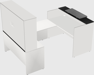 Modular reception desk