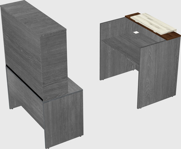 Modular reception desk