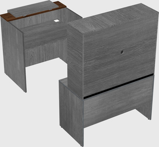 Modular reception desk
