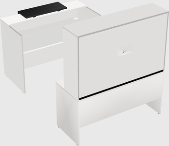 Modular reception desk