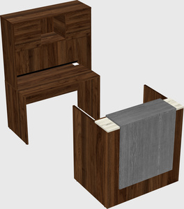 Modular reception desk