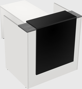 L-shaped modular reception