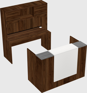 Modular reception desk