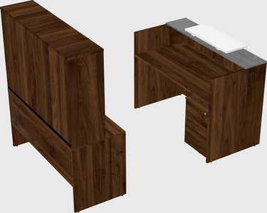 Modular reception desk