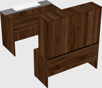 Modular reception desk