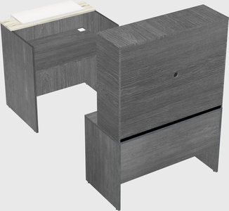 Modular reception desk