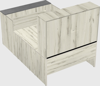 Modular reception desk