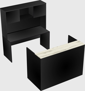 Modular reception desk