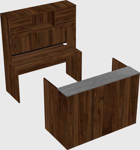 Modular reception desk