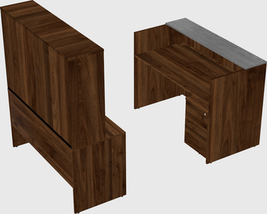 Modular reception desk
