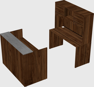 Modular reception desk