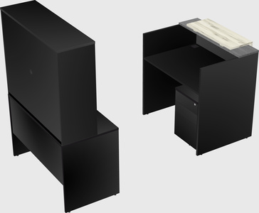 Modular reception desk