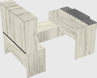 Modular reception desk