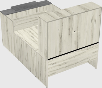 Modular reception desk