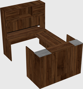 Modular reception desk