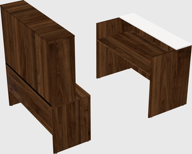 Modular reception desk