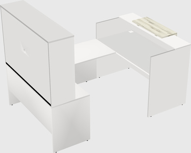 Modular reception desk