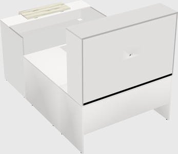 Modular reception desk