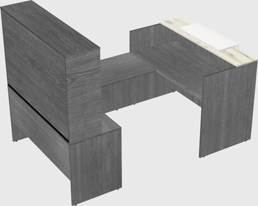 Modular reception desk