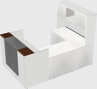 Modular reception desk