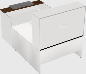 Modular reception desk