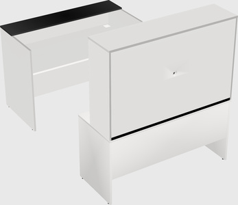 Modular reception desk