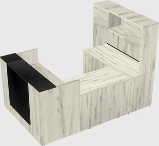 Modular reception desk