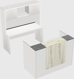 Modular reception desk