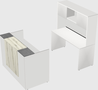 Modular reception desk