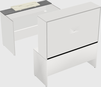 Modular reception desk