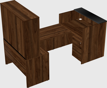 Modular reception desk