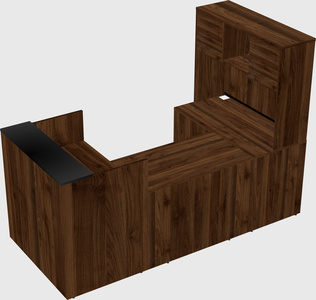 Modular reception desk
