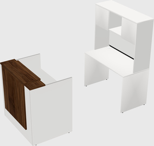 Modular reception desk