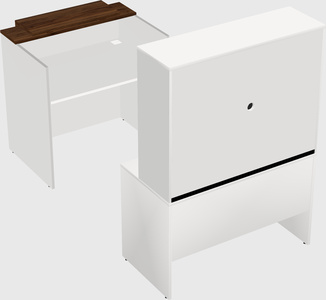 Modular reception desk