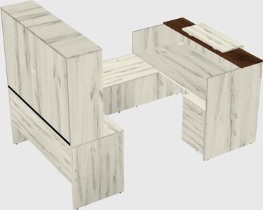 Modular reception desk