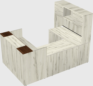 Modular reception desk