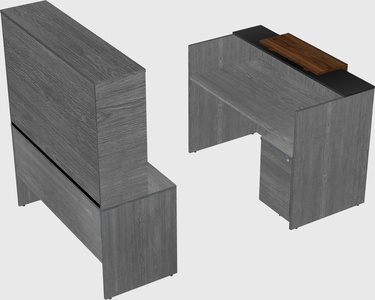 Modular reception desk