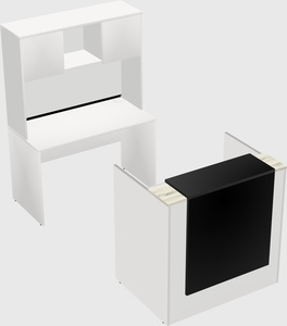 Modular reception desk