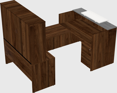 Modular reception desk