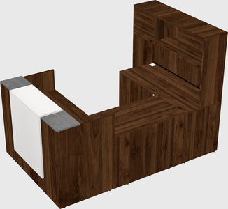 Modular reception desk
