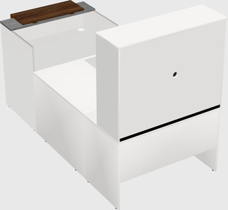 Modular reception desk