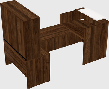 Modular reception desk