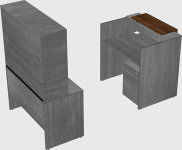 Modular reception desk