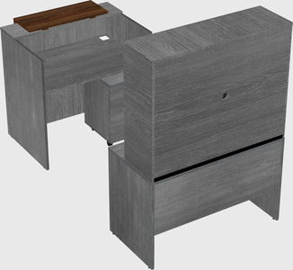 Modular reception desk