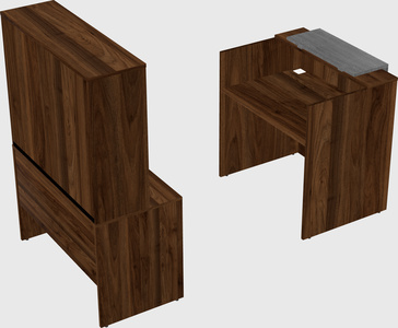 Modular reception desk