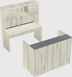 Modular reception desk