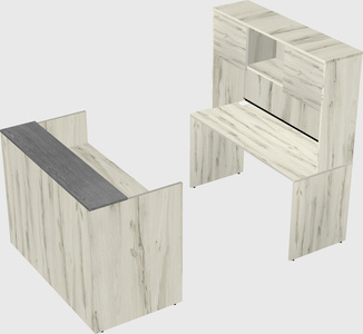 Modular reception desk
