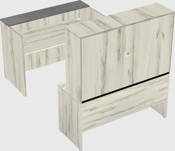 Modular reception desk