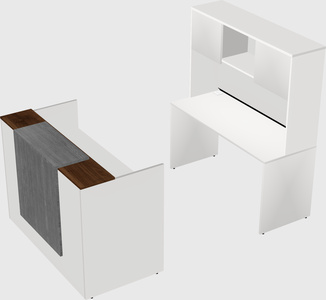 Modular reception desk