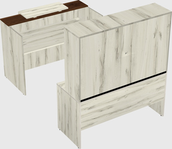Modular reception desk